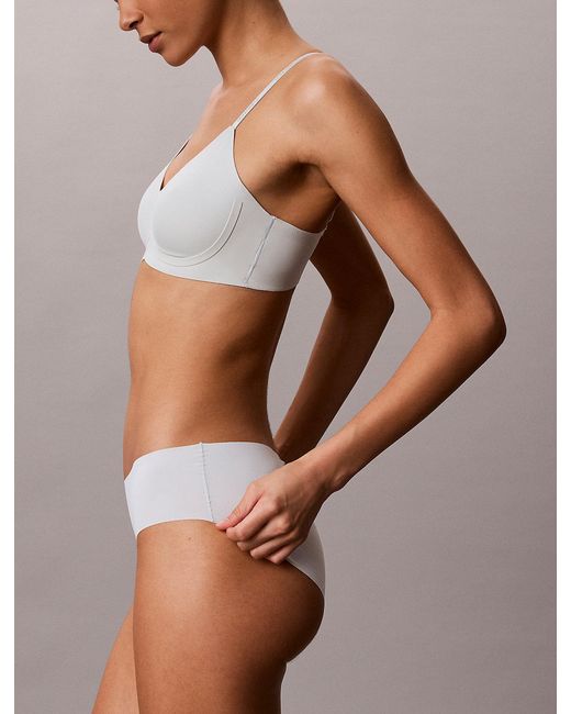 Calvin Klein White Hipster Panty