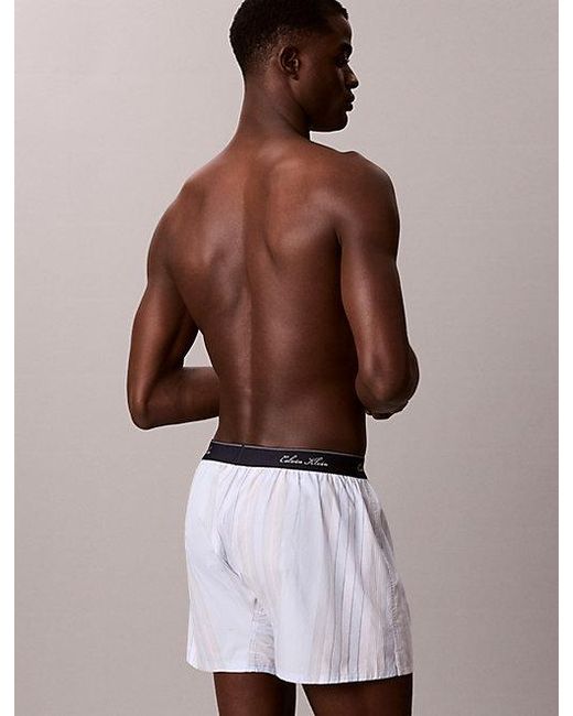 Calvin Klein Multicolor Boxers Cotton Poplin for men