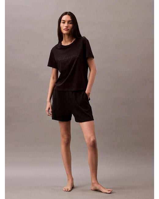 Calvin Klein Brown Lounge T-Shirts