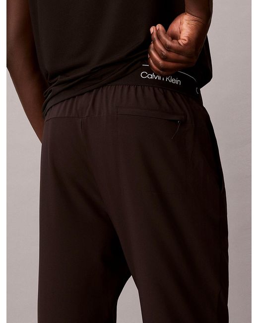Calvin Klein Brown Woven Trousers for men