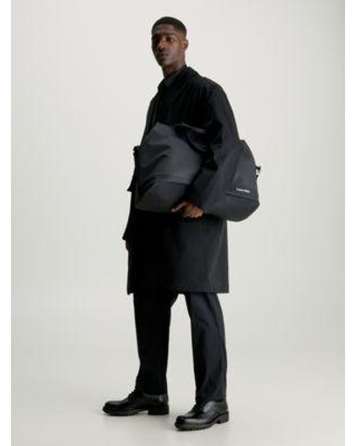 Bolso de fin de semana grande Calvin Klein de hombre de color Black