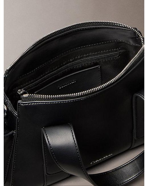 Calvin Klein Multicolor Convertible Jacquard Crossbody Handbag