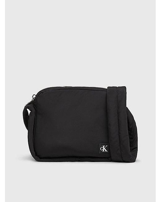 Calvin Klein Black Quadratische Crossbody Bag