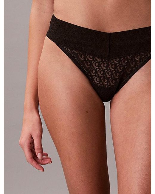 Calvin Klein String in het Brown