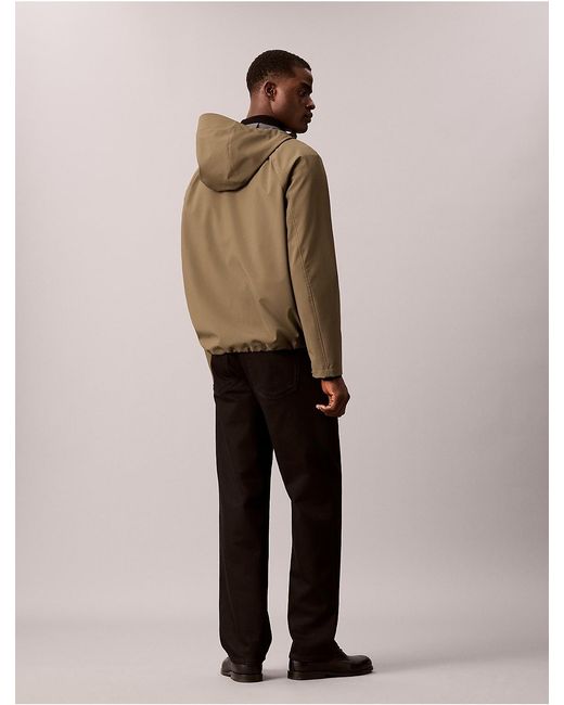 Calvin Klein Natural Tech Shell Hooded Jacket for men