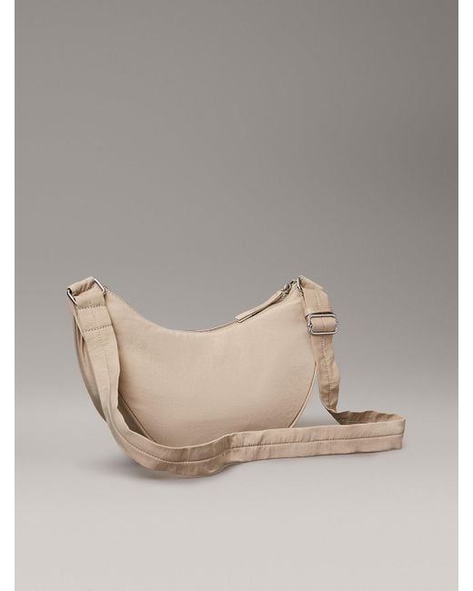 Calvin Klein Natural Sling Hobo Bag