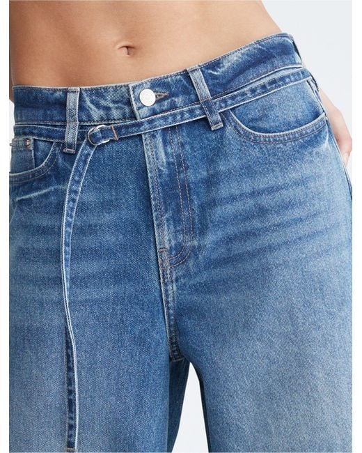High Rise Wide Leg Fit Jeans