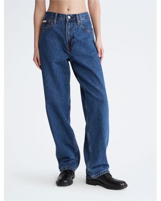 Calvin Klein 90s Loose Fit Jeans in Blue | Lyst Canada