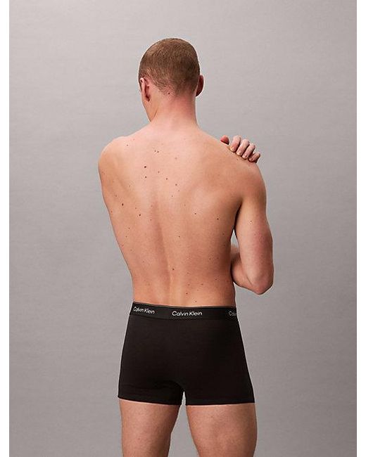 Calvin Klein Black 5 Pack Trunks for men