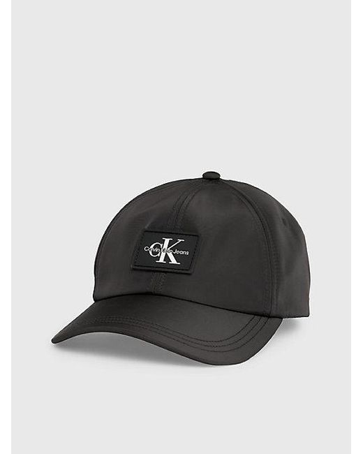 Calvin Klein Logo-Kappe in Black für Herren