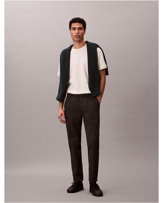 Calvin Klein Natural Tech Classic Pull-On Pants for men