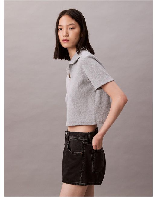 Calvin Klein Multicolor 90's Denim Shorts