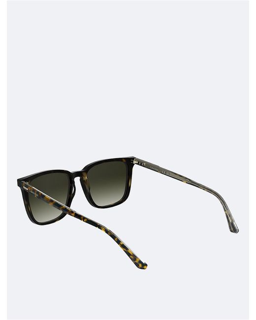 Calvin Klein Multicolor Slim Modified Rectangle Sunglasses for men