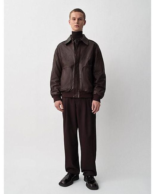 Calvin Klein Brown Collins Pants for men