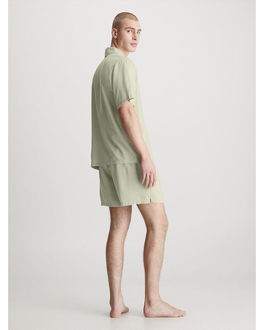 Calvin Klein Natural Shorts Pyjama Set - Pure for men