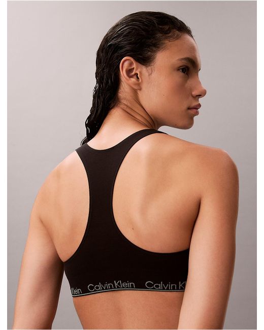 Calvin Klein Black Icon Seamless Unlined Bralette
