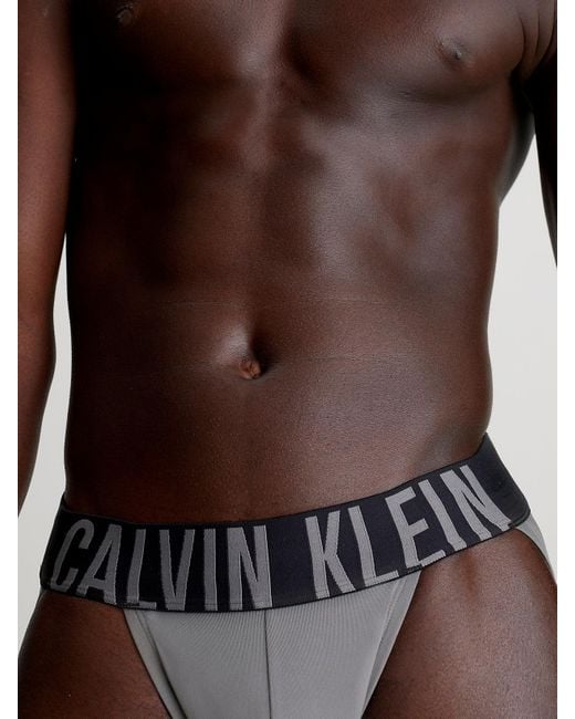 Lot de 3 strings homme - Intense Power Calvin Klein pour homme en coloris Black