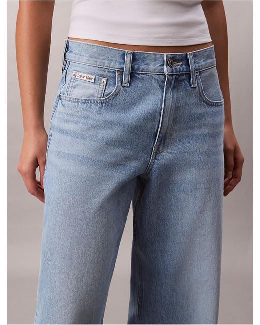 Calvin Klein Blue Calvin Klein 90S Loose Fit Jeans