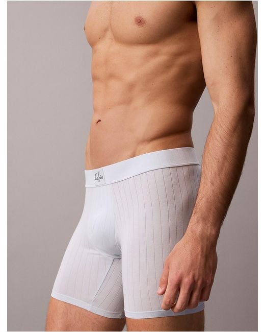 Calvin Klein Multicolor Cotton Stretch Script Patch Boxer Brief for men