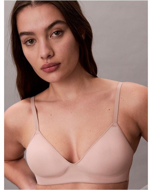 Calvin Klein Brown Perfectly Fit Ultralight Lightly Lined Wirefree Bra