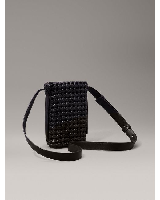 Calvin Klein Black Mini Rfid Crossbody Bag