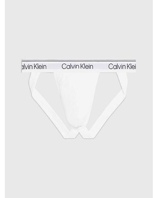 Suspensorio - Athletic Cotton Calvin Klein de hombre de color White