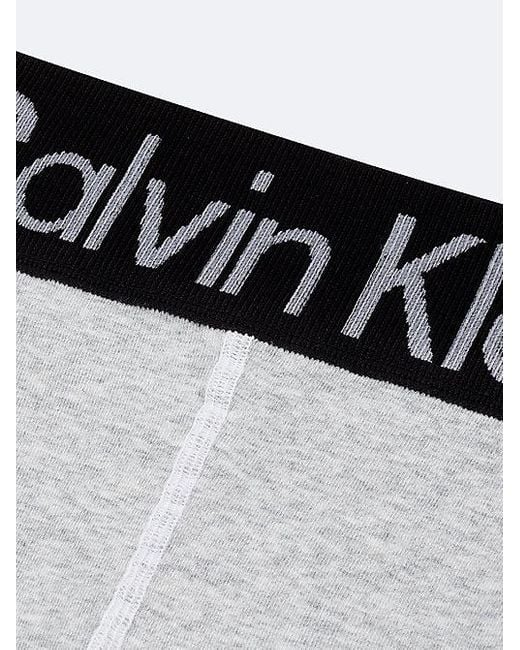 Calvin Klein White Logo Waistband Leggings