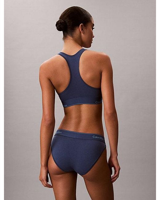 Calvin Klein Ongevoerde Bralette in het Multicolor