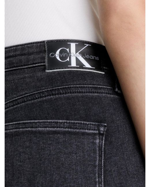 Calvin Klein Black High Rise Skinny Jeans