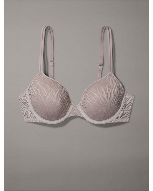 Sheer Marquisette Lace Lightly Lined Demi Bra