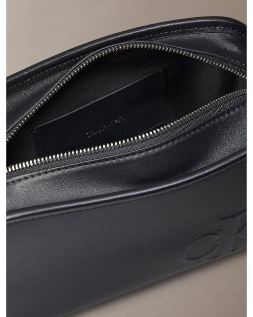 Borsa A Tracolla Per Fotocamera di Calvin Klein in Black da Uomo