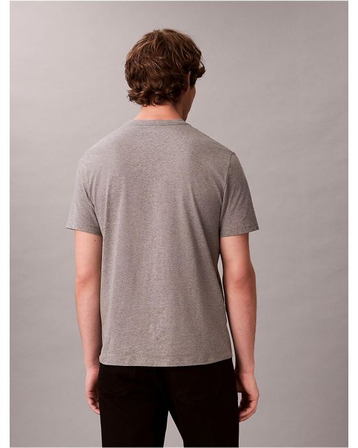 Calvin Klein Multicolor Calvin Klein Monologo Tee for men
