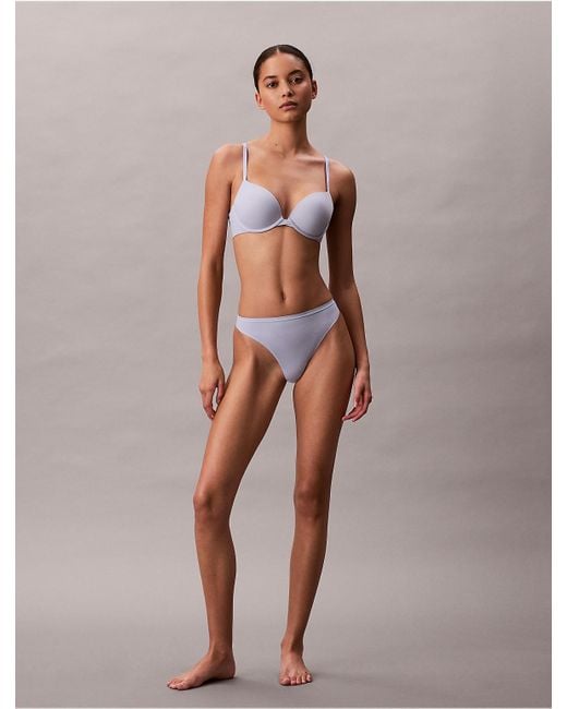 Calvin Klein Multicolor Perfectly Fit Push Up Plunge Bra