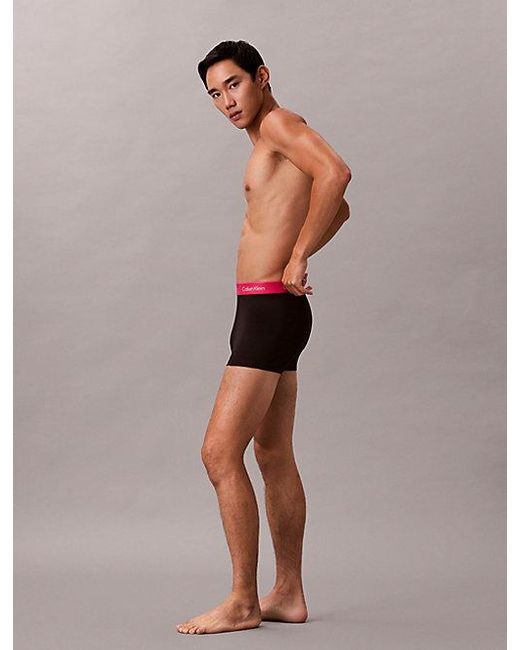 Calvin Klein Multicolor 3 Pack Relaxed Trunks for men