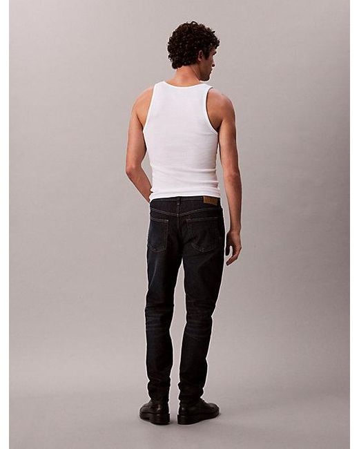 Calvin Klein Multicolor Jeans Slim Tapered Jeans for men