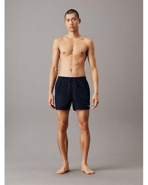 Calvin Klein Multicolor Medium Drawstring Swim Shorts Ck Essentials for men
