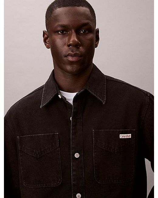 Calvin Klein Multicolor Jeans 90S Denim Overshirt for men