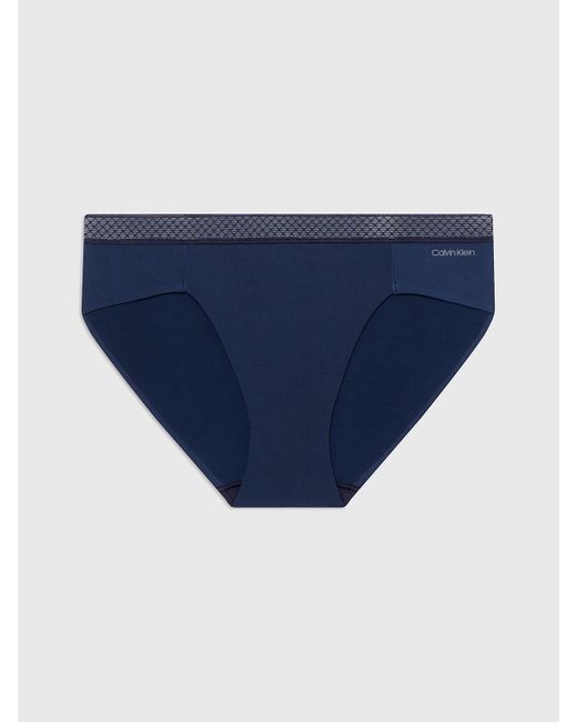 Calvin Klein Blue Bikini Briefs - Seductive Comfort