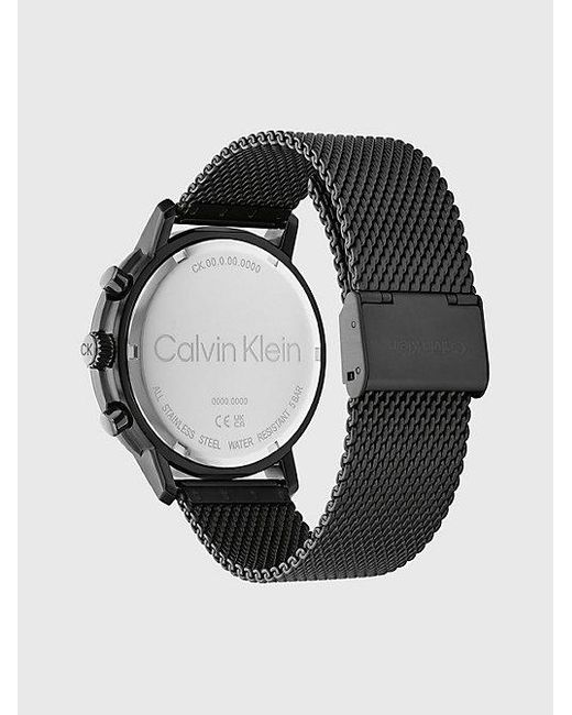 Calvin Klein Multifunctioneel Armbandhorloge in het Green voor heren