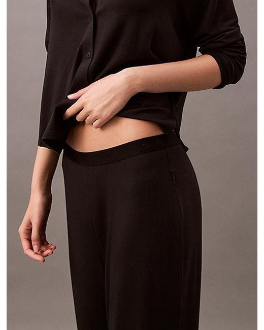 Calvin Klein Brown Pyjama Pants Ultra Soft Modal