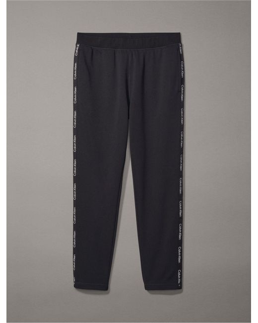 Calvin Klein Multicolor Logo Tape Knit Sweatpants for men