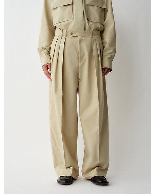 Calvin Klein Baxter Broek in het Natural voor heren