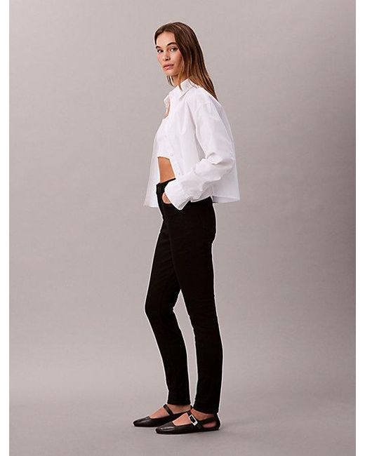 Calvin Klein Black Jeans High Rise Skinny Jeans