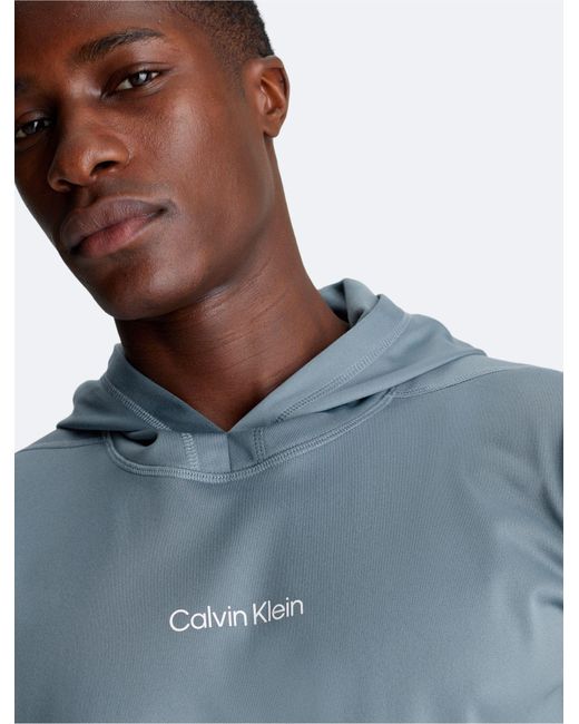 Calvin Klein Blue Modern Sport Hoodie for men