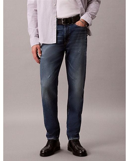 Calvin Klein Blue Jeans Tapered Jeans for men