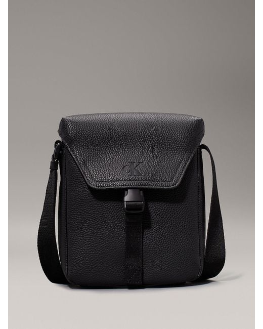 Borsa Reporter di Calvin Klein in Black da Uomo
