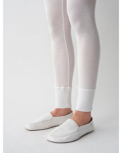 Calvin Klein White Rosalie Leggings