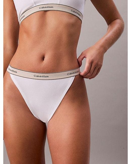 Calvin Klein White String
