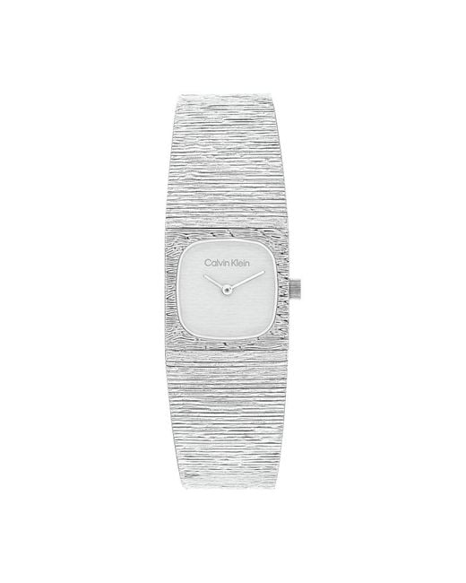Calvin Klein White Sophisticated Square Bracelet Watch