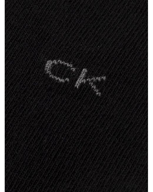 Calvin Klein Black 2 Pack Crew Socks